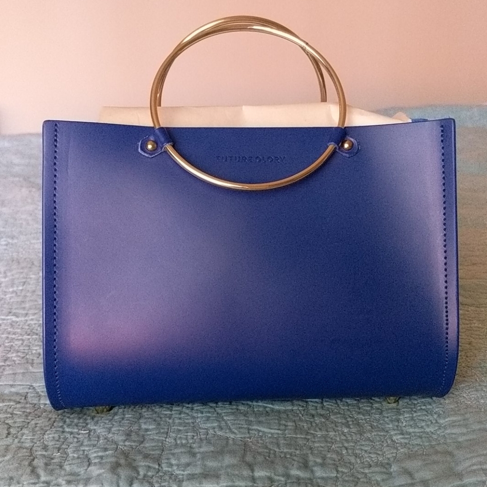 Blue Future Glory mini Rockwell bag